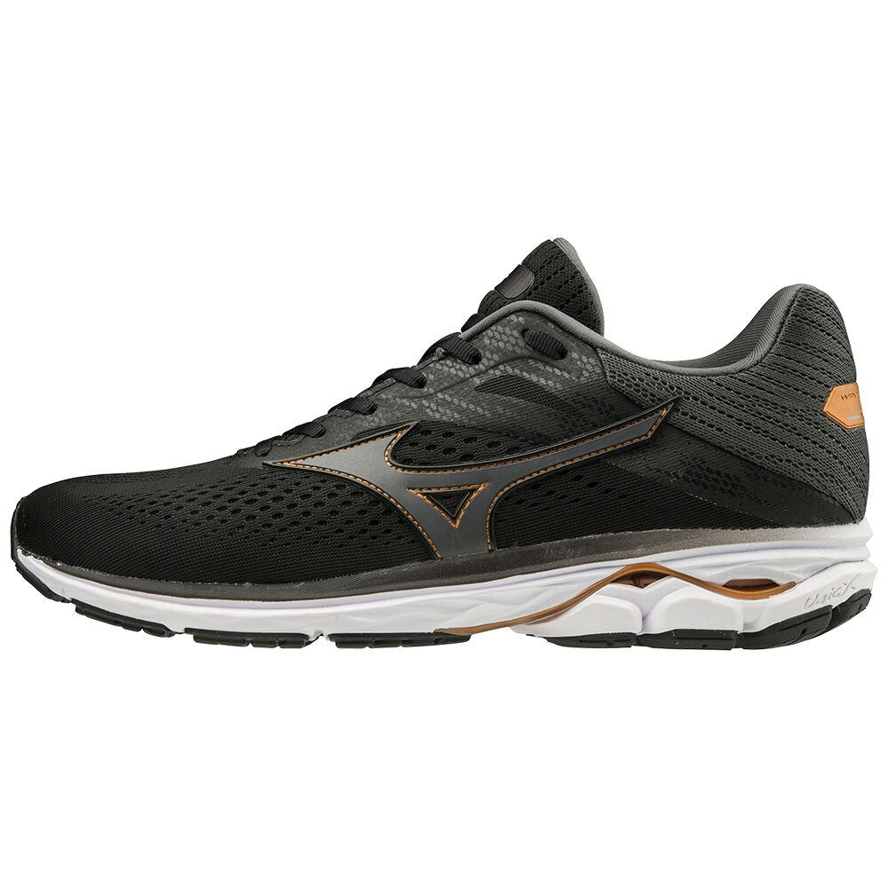 Scarpe Running Mizuno WAVE RIDER 23 Uomo - Nere/Grigie - 37952-ATXS